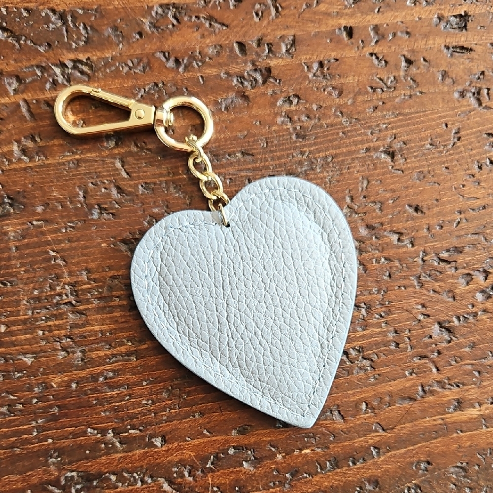 Stylish Blue/Gray Heart Key Holder